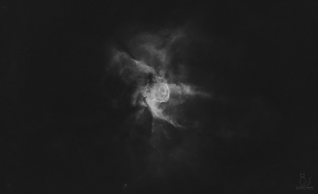 NGC2359 Thor's Helmet – OIII signal