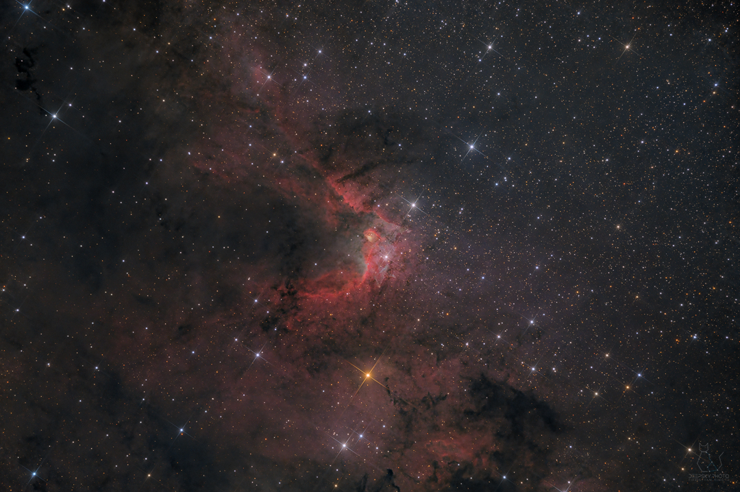 SH2-155 Cave Nebula - standard version